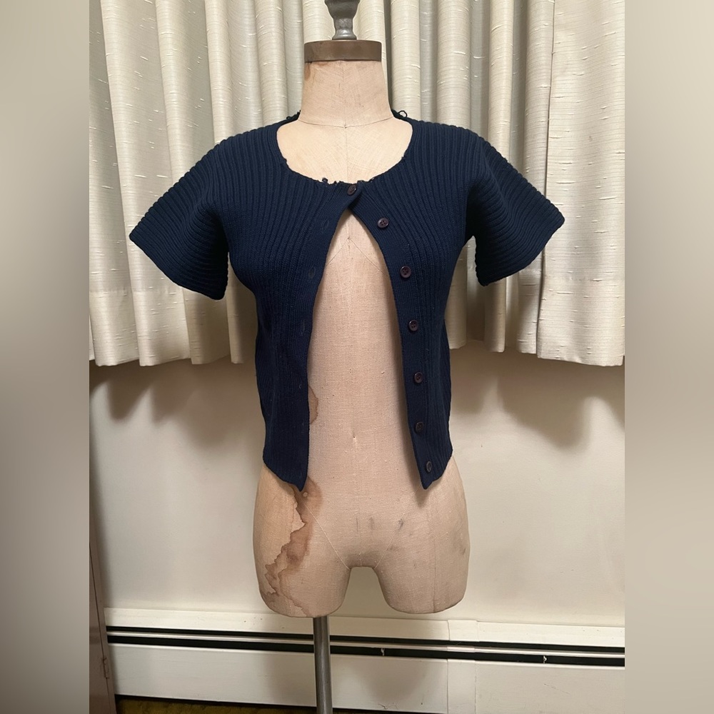 Blue button up shirt